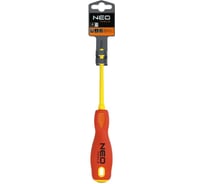 Шлицевая отвертка NEO Tools 6.5x150 мм 1000 В CrMo 04-055