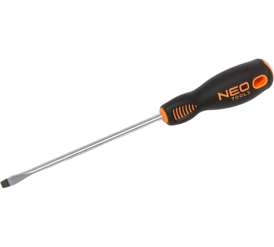 Шлицевая отвертка NEO Tools 6.5x150 мм CrMo 04-015