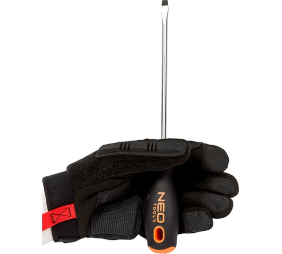 Шлицевая отвертка NEO Tools 6.5x150 мм CrMo 04-015