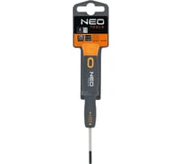Шлицевая прецизионная отвертка NEO Tools 3.0x40 мм CrMo 04-084