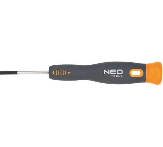 Шлицевая прецизионная отвертка NEO Tools 3.0x40 мм CrMo 04-084