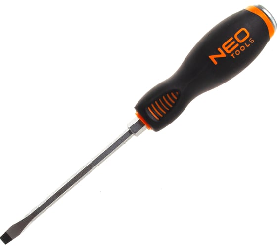 Шлицевая ударная отвертка NEO Tools 6.5x125 мм 04-019