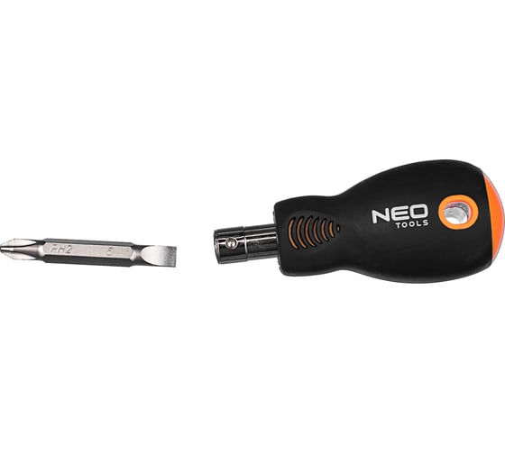Универсальная отвертка NEO Tools крестовая/шлицевая 6.0 ммxPH2 04-201