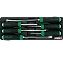 Набор ударных отверток TOPTUL PH, SL, 6 предметов, в ложементе GAAT0601