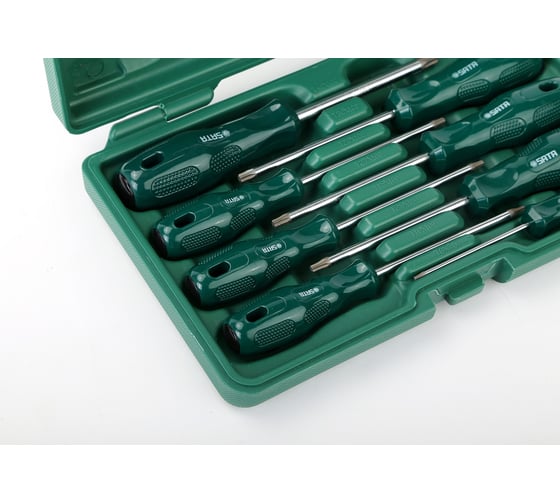 Набор отверток, звездочка torx, 8шт, серия А Sata 09305