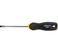 Шлицевая отвертка Inforce 5x100мм 55355
