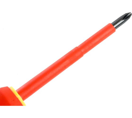 Диэлектрическая крестовая отвертка STEKKER Ph 2 х 100 мм, SDE-PH2-100, 39766
