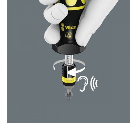 Динамометрическая отвертка WERA 7441 ESD 1.2-3.0 Нм WE-074731