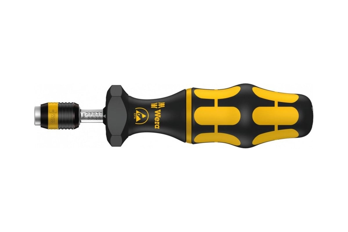 Динамометрическая отвертка WERA 7445 ESD 2.5-11.5 lbs.-in WE-074733 ...