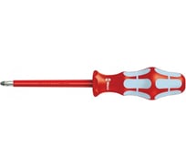 Отвертка WERA 3162i VDE Stainless PH1, 80 мм WE-022733
