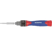 Реверсивная отвертка WORKPRO DOUBLE DRIVE 12 насадок WP221051
