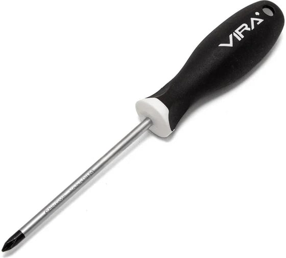 Отвертка RAGE by VIRA PZ1x100 CR-V эргономичная двухкомпонентная ручка 391104