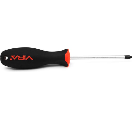 Отвертка RAGE by VIRA PH2x100 CR-V эргономичная двухкомпонентная ручка 391100