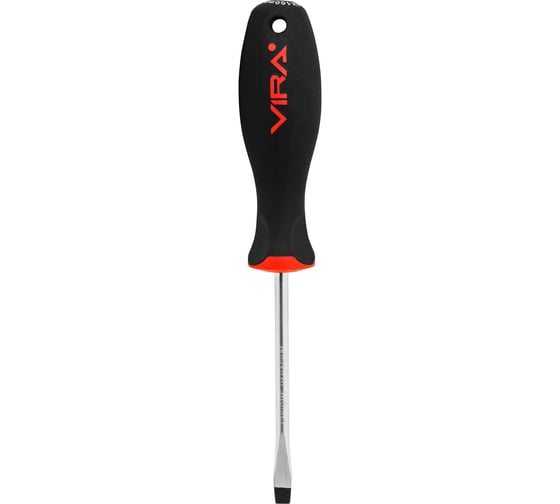 Отвертка RAGE by VIRA SL6x100 CR-V эргономичная двухкомпонентная 391102 1