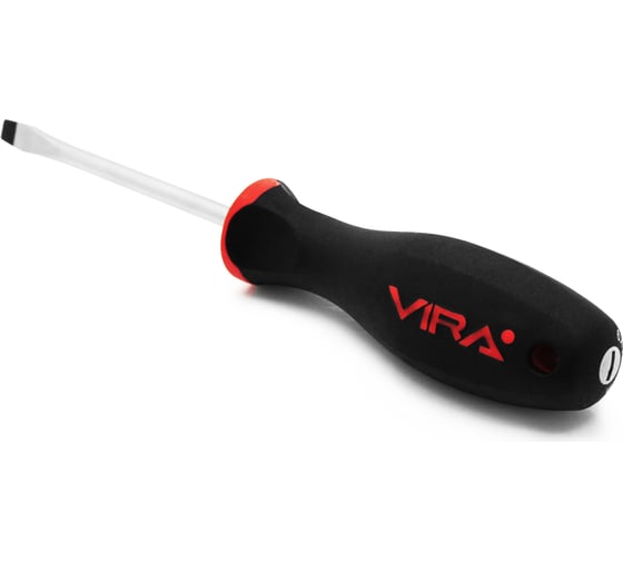 Отвертка RAGE by VIRA SL6x100 CR-V эргономичная двухкомпонентная 391102