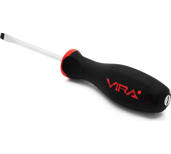 Отвертка RAGE by VIRA SL4x100 CR-V эргономичная двухкомпонентная ручка 391105