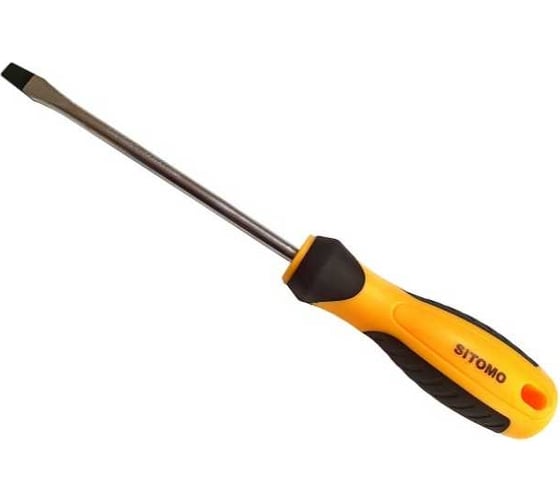 Крестовая отвертка SITOMO PH1х5x100, общая длина 200 мм, CrV 856475