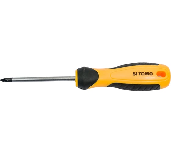 Крестовая отвертка SITOMO PH1х5x75, общая длина 170 мм, CrV 856474