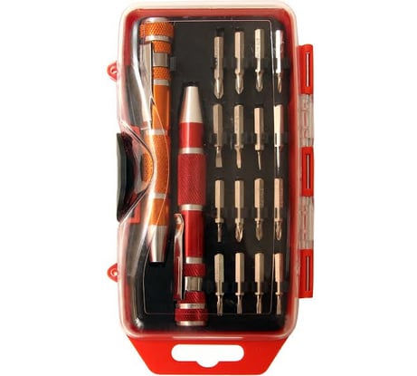 Набор бит для точных работ с двумя держателями, 18 предметов Vira 305068