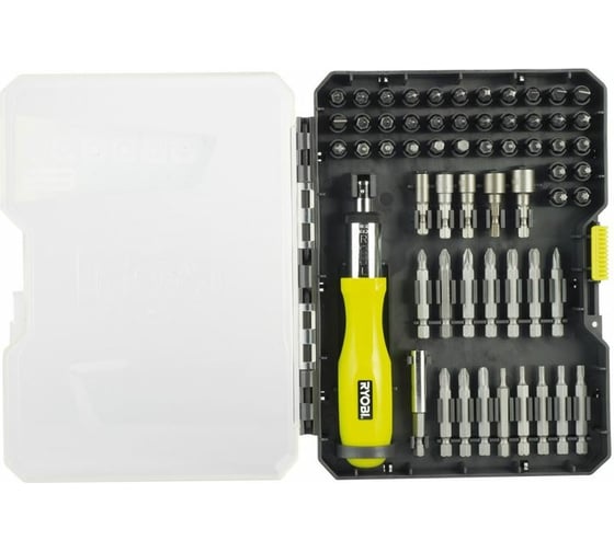 Набор бит и торцевых головок 59 шт. Ryobi RAK59SD 5132002251