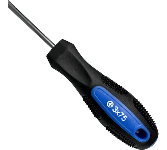 Крестовая отвертка vertextools 3x75 мм, ph0 0050-3-75