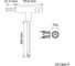 Ключ HOEGERT TECHNIK torx security, тип "Т", длинный, TT50 HT1W877 3