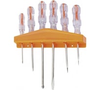 Набор отверток SPARTA Crystal PH0х75, PH1х100, PH2х150, SL4х75 ,SL5х100, SL6х150 6 шт. 134051