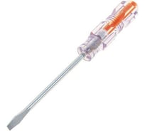 Отвертка SPARTA Crystal SL3,2x150 мм, прозрачная рукоятка, углеродистая сталь 134005