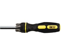 Отвертка FIT IT Универсал с 6 насадками CrV 56258