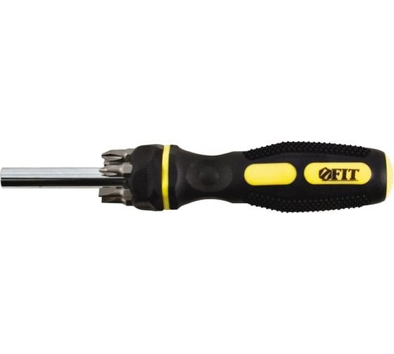 Отвертка FIT IT Универсал с 6 насадками CrV 56258 1