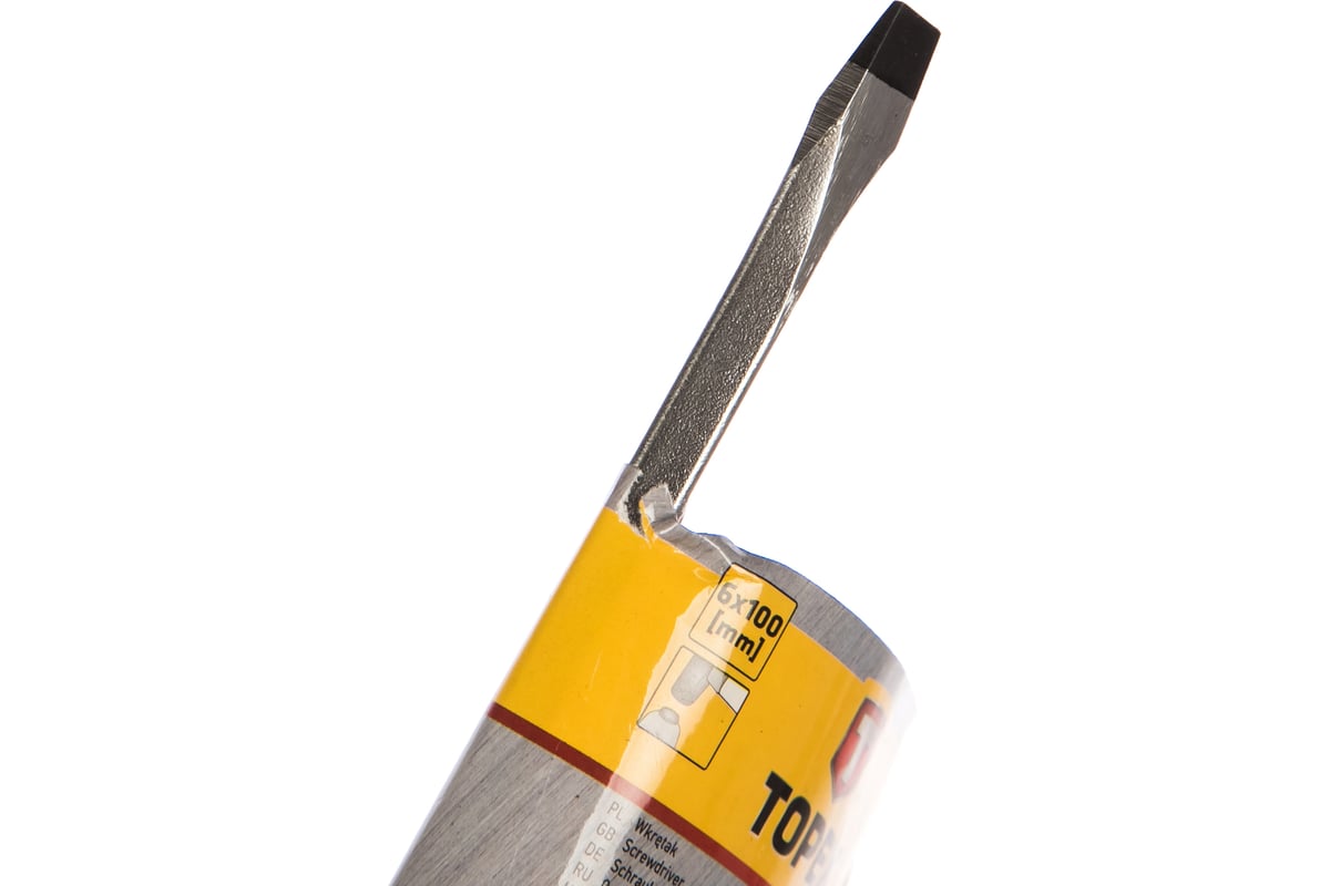 Шлицевая отвертка TOPEX 39D251 - выгодная цена, отзывы, характеристики ...