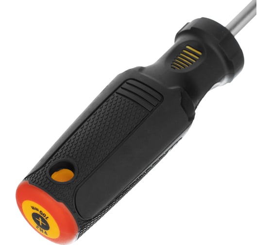 Отвертка Denzel PH2x100 мм, CrV, трехкомпонентная рукоятка 12178