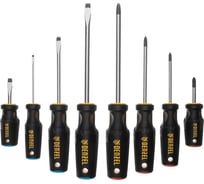 Набор отверток Denzel CrV, трехкомпонентная рукоятка 12213