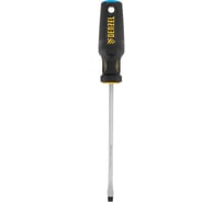 Отвертка Denzel SL6x150 мм, CrV, трехкомпонентная рукоятка 12199