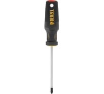 Отвертка Denzel PH1x100 мм, CrV, трехкомпонентная рукоятка 12174