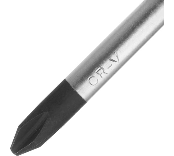 Отвертка Denzel PH2x38 мм, CrV, трехкомпонентная рукоятка 12186
