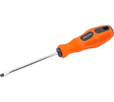 Плоская отвертка с магнитным наконечником OXCRAFT SL3х75 мм УТ-00008152