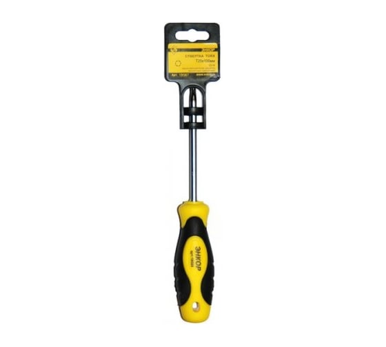 Отвертка Torx T25х100 мм 1/6/240 Энкор 19587