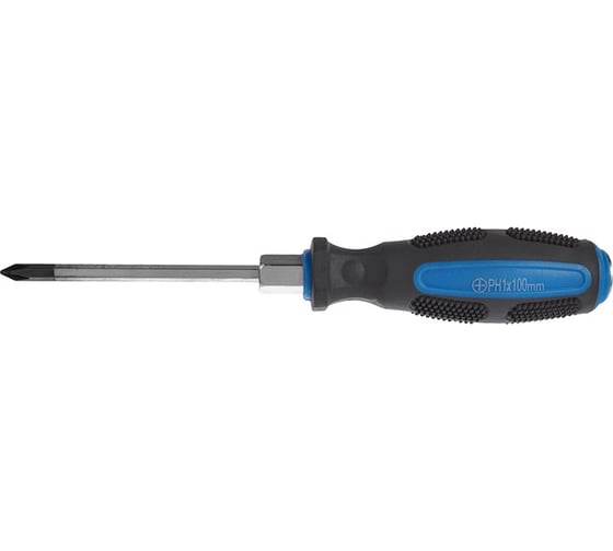 Ударная отвертка Toolberg 3101130 PH1x100 мм, двухкомпонентная рукоятка 90002916002 1