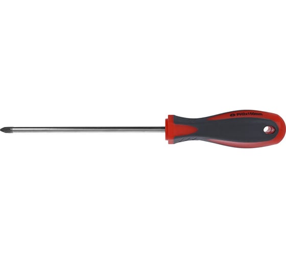 Отвертка Toolberg 3101413 PH2x150 мм, двухкомпонентная рукоятка, намагниченный наконечник Лк-00002566
