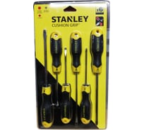 Набор из 6 отверток Stanley CUSHIONGRIP 0-65-007