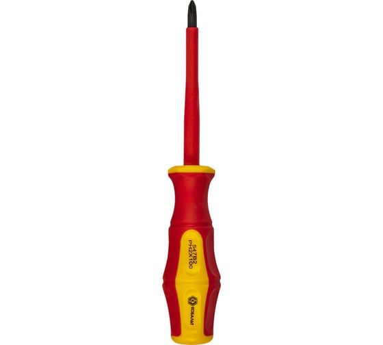 Отвертка диэлектрическая Ultra Grip PH-2 х 100 мм КОБАЛЬТ CR-V 646-508