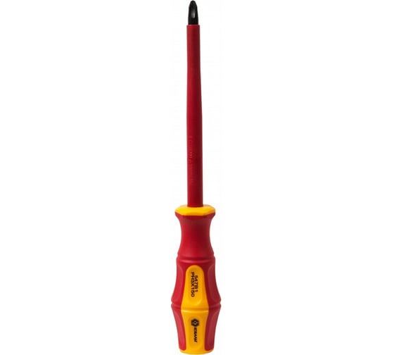 Отвертка диэлектрическая Ultra Grip PH-3 х 150 мм CR-V КОБАЛЬТ 646-515
