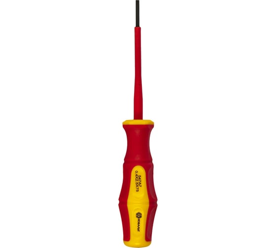 Отвертка Ultra Grip SL 2,5 х 75 мм CR-V КОБАЛЬТ 646-430