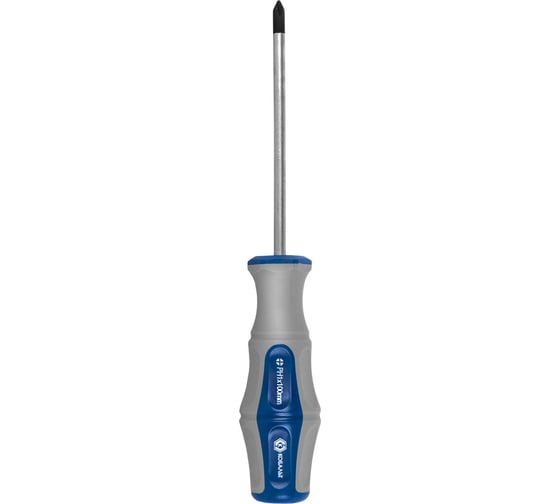 Отвёртка Ultra Grip PH-1 х 100 мм CR-V КОБАЛЬТ 646-331