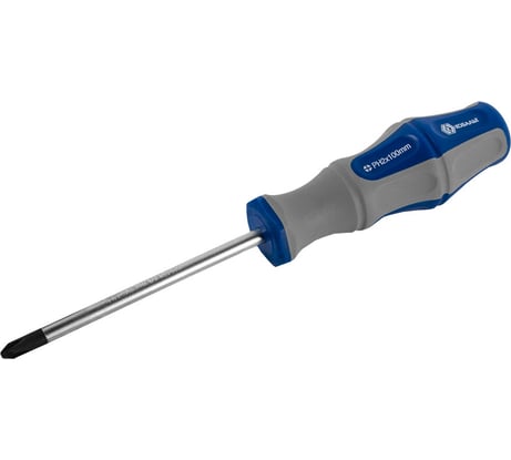 Отвёртка Ultra Grip PH-2 х 100 мм CR-V КОБАЛЬТ 646-355