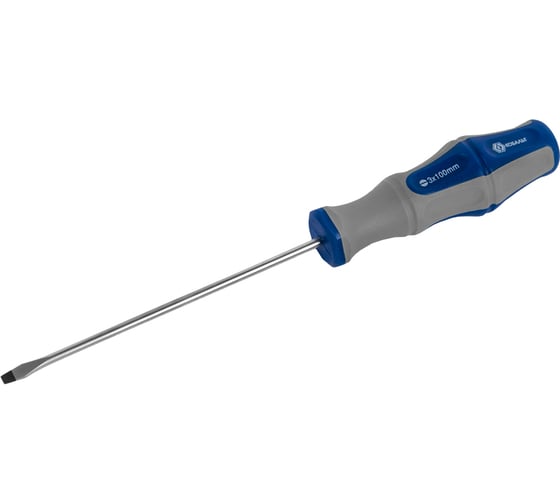 Отвёртка Ultra Grip SL 3 х 100 мм CR-V КОБАЛЬТ 646-232
