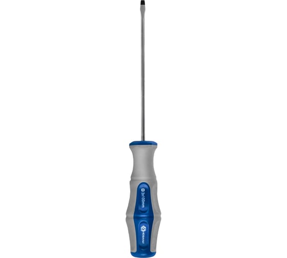 Отвёртка Ultra Grip SL 3 х 100 мм CR-V КОБАЛЬТ 646-232