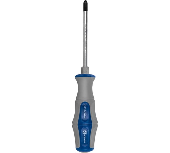 Отвертка ударная Ultra Grip PH-2x100 мм S2 КОБАЛЬТ 646-591