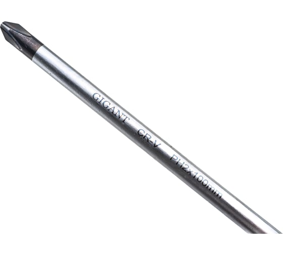 Отвертка Gigant PH2x100 с магнитным наконечником GS PH2100